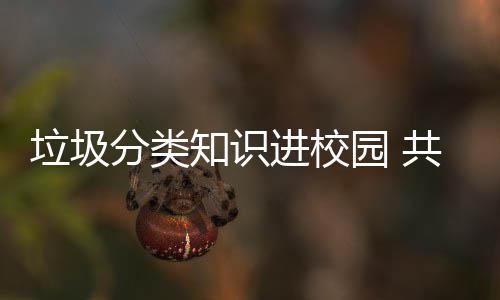 知识共同分类园 进校健康家园垃圾守护